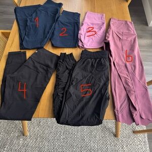 Lululemon Leggings and Shorts